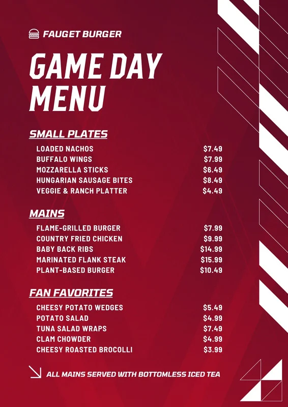 Mau thiet ke menu moi nhat 2024 mang phong cach the thao 1, Thiết Kế Gia Phúc