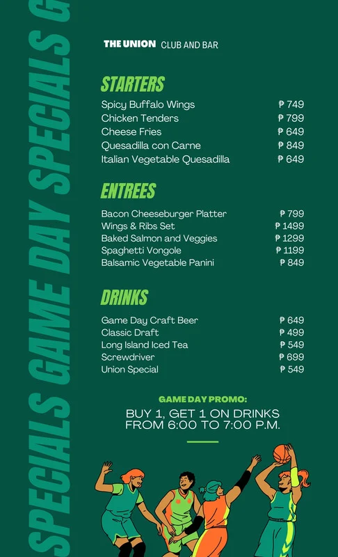 Mau thiet ke menu moi nhat 2024 mang phong cach the thao 9, Thiết Kế Gia Phúc