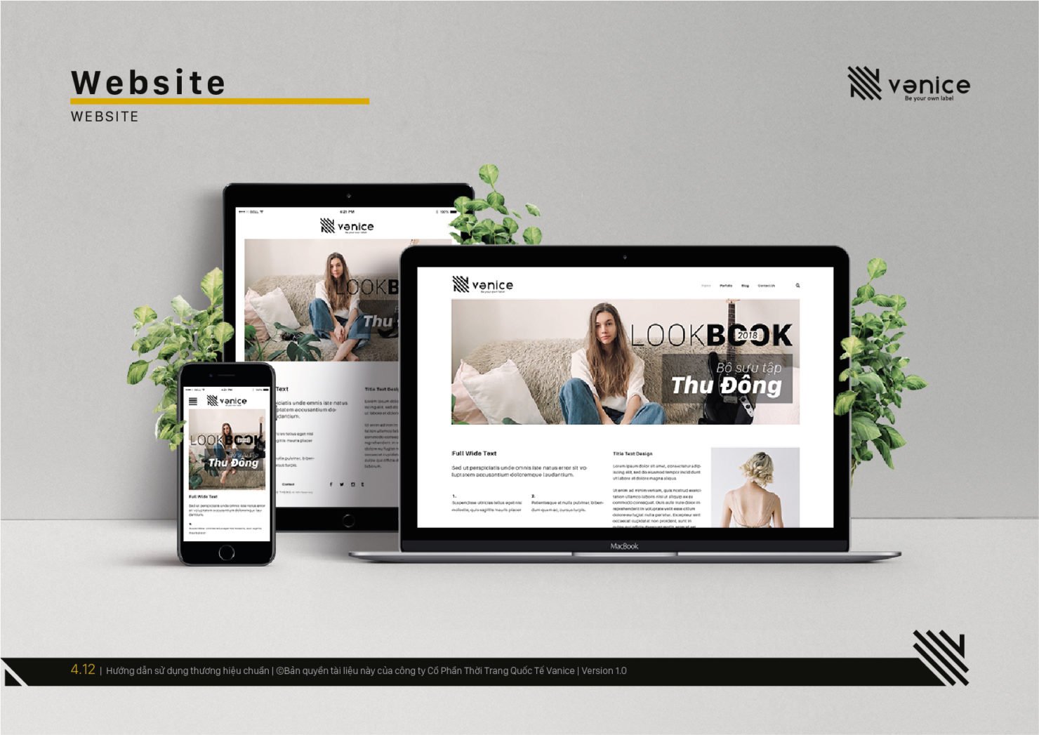 thiết kế website, thiết kế website vanice, web vanice, thiết kế web thời trang, web thời trang đẹp