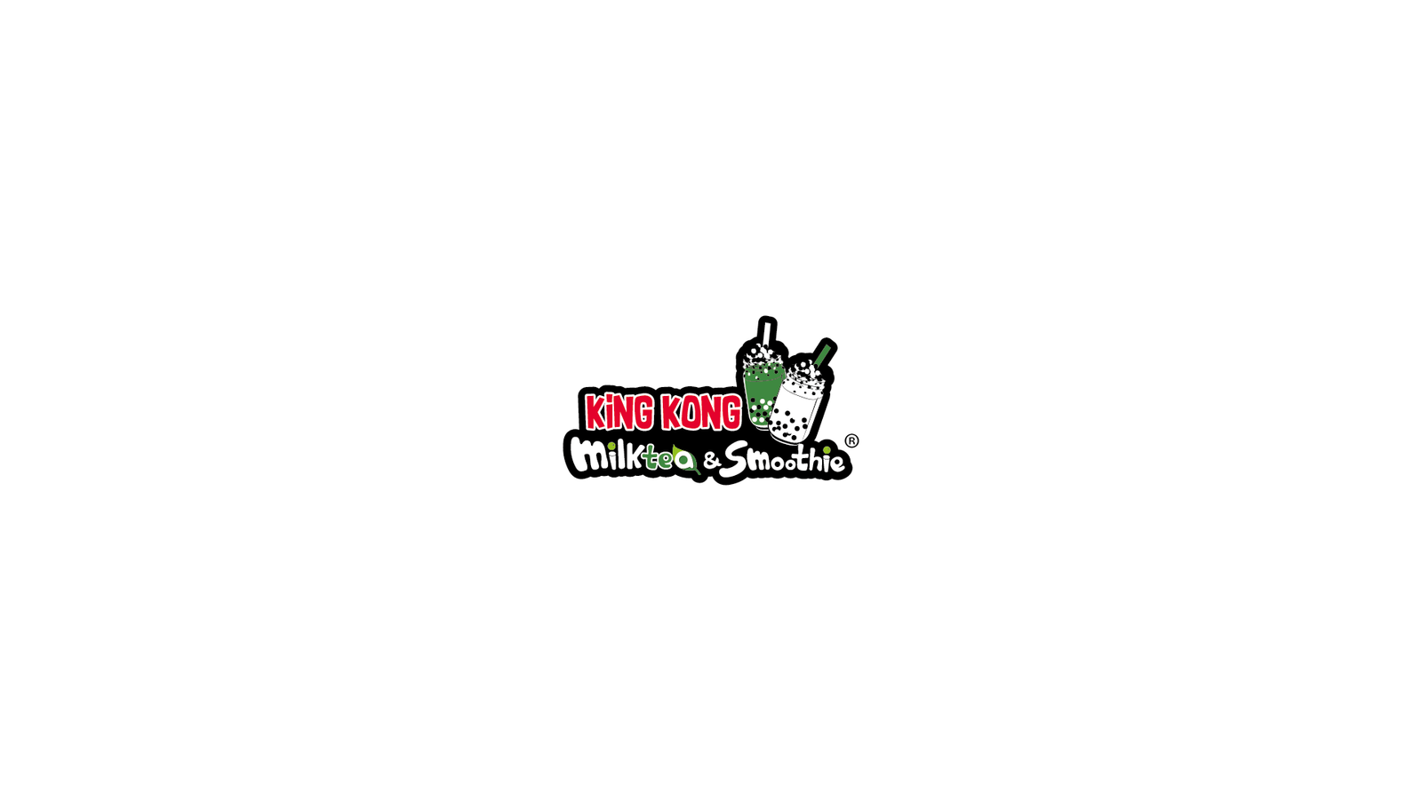 Thiết kế Logo, Logo King Kong, Logo King Kong Milktea &Smoothie, King Kong Milk Tea & Smoothie